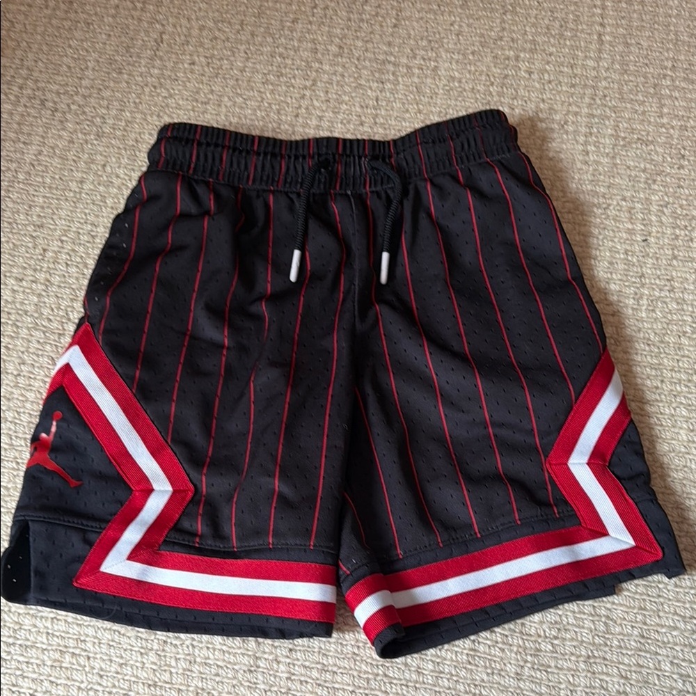 Boys Black,white, and Red Jordan shorts!!